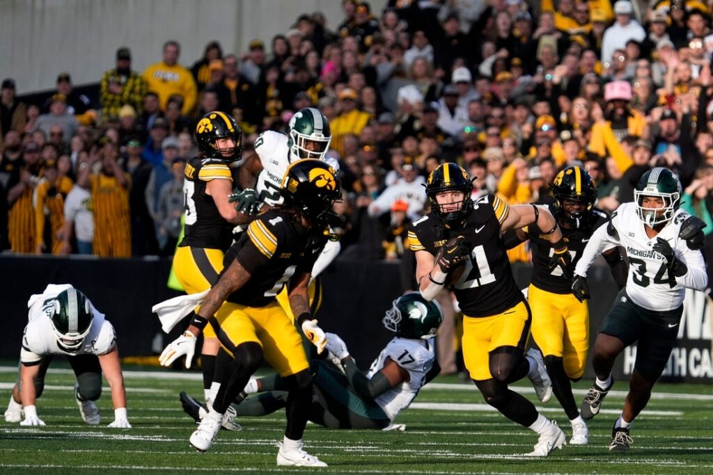 Iowa, Michigan State