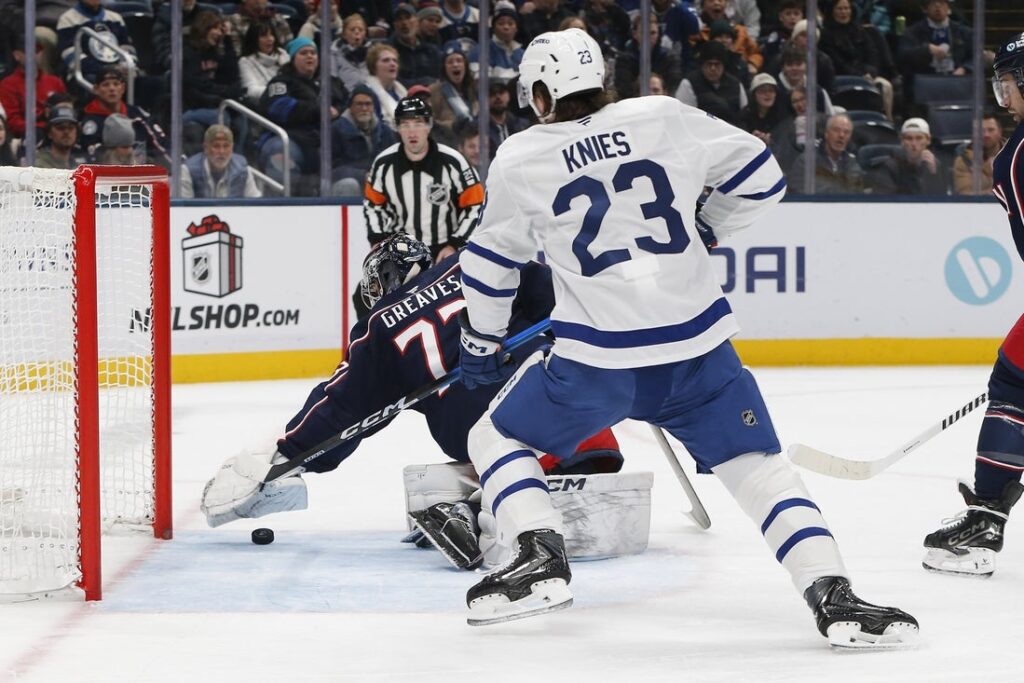 Blue Jackets, Maple Leafs