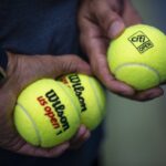 tennis balls general view