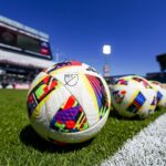 colorado rapids general view soccer ball