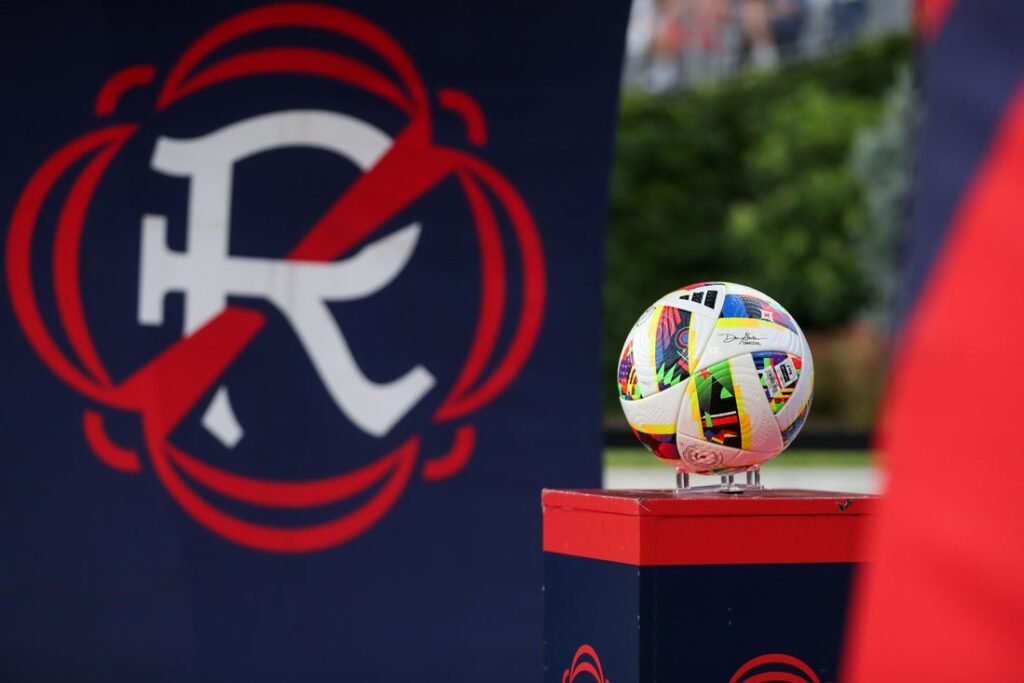 revolution soccer ball general view