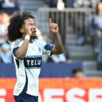 jayden nelson whitecaps celebrate