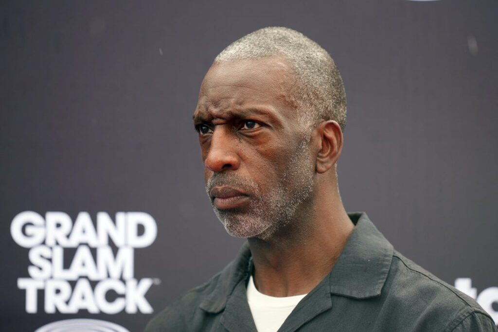 Michael Johnson track