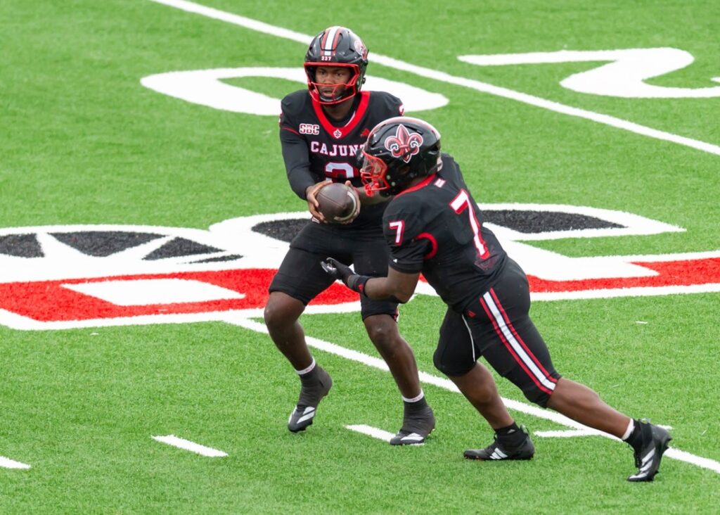 Louisiana ragin cajun  football