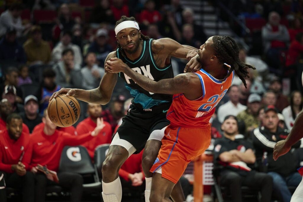 Oklahoma City Thunder, Blazers