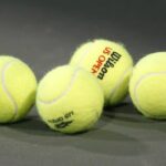 Tennis ball general view