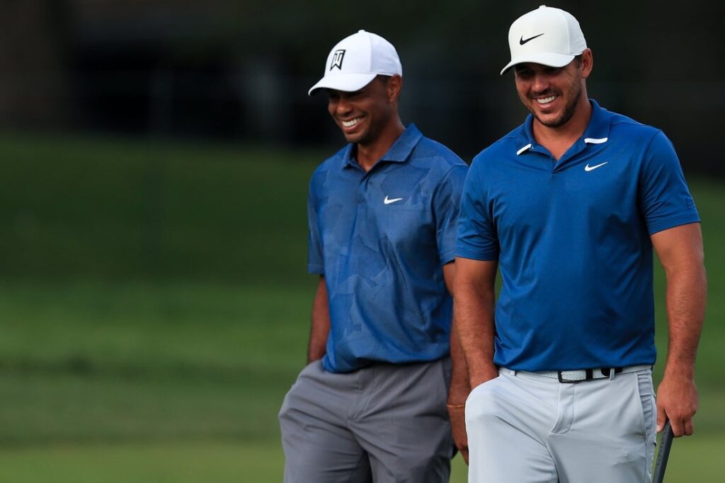 Tiger Woods, Brooks Koepka