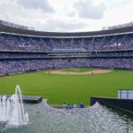 Kauffman Stadium fountains