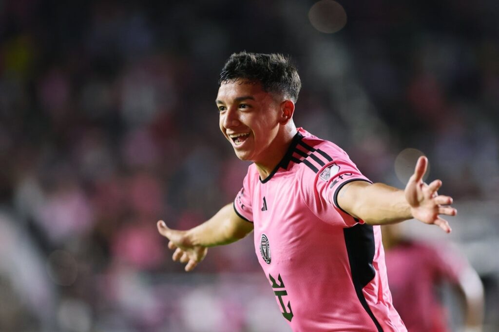 tomas aviles inter miami celebrate