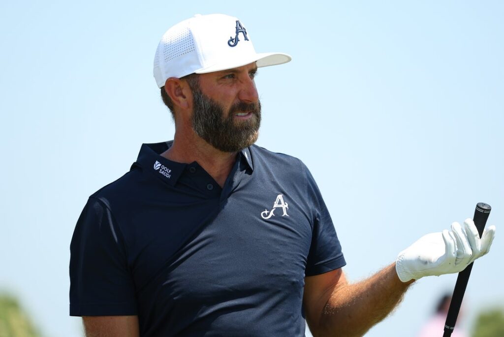 dustin johnson 4aces