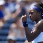 coco gauff react