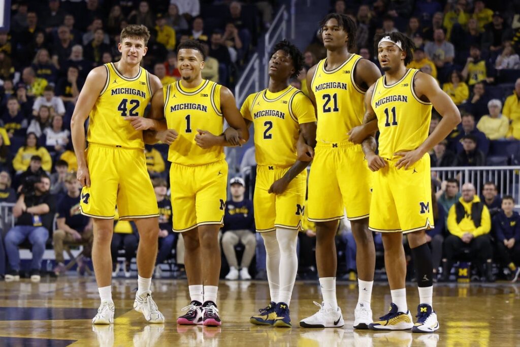 Michigan, Wolverines, basketball