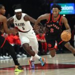 Raptors, Trail Blazers