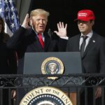 donald trump, white house, podium