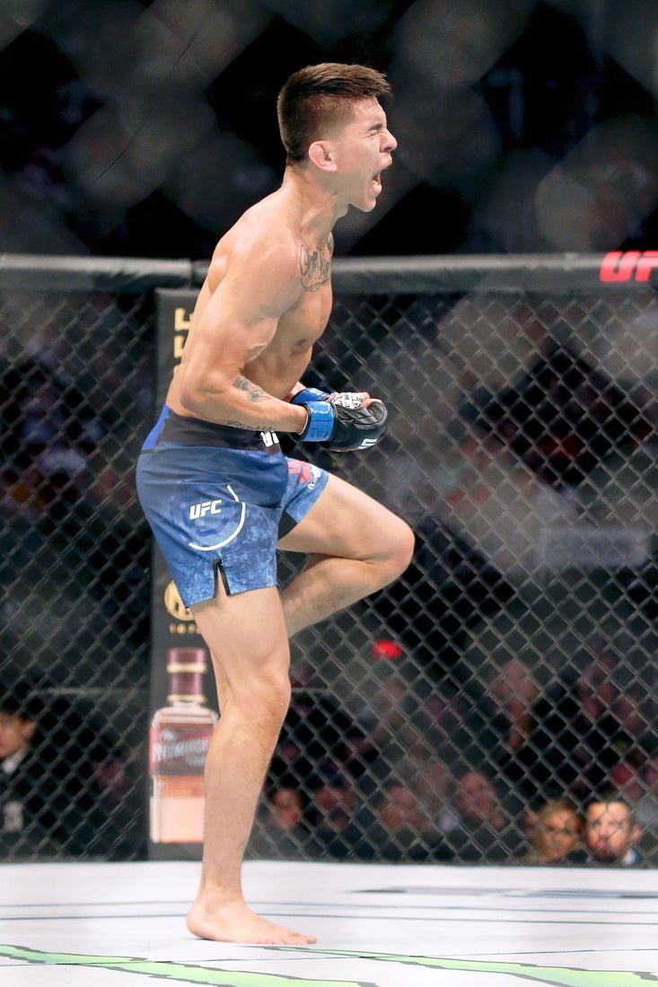 Mario Bautista secures submission victory in main-event debut