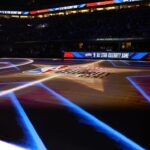 NBA All-Star Game Indianapolis court