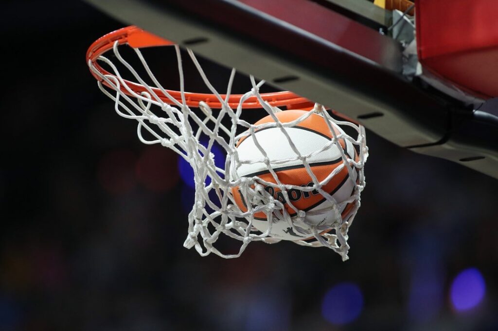 wnba ball general view