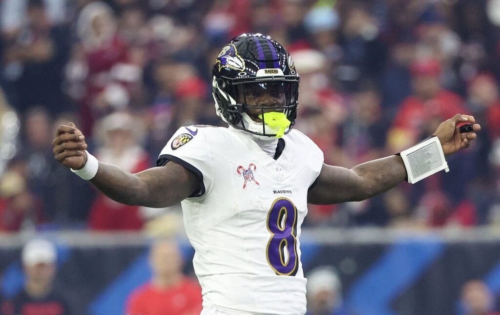 lamar jackson react ravens