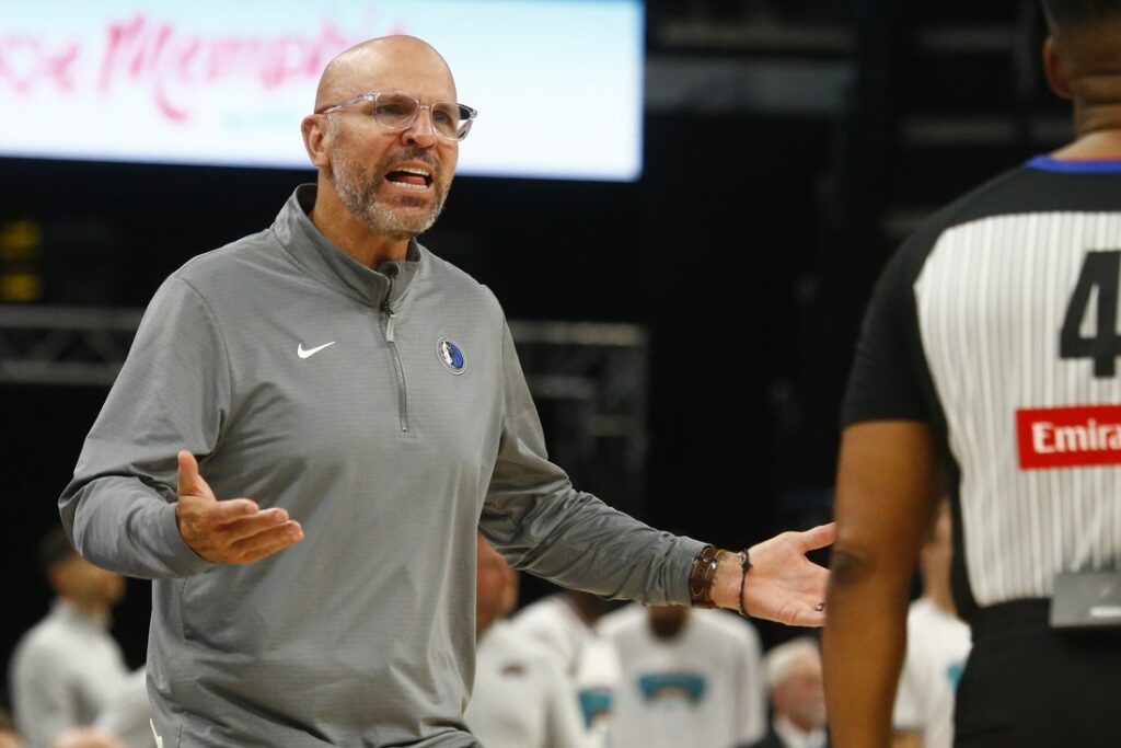 mavericks jason kidd react