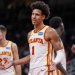 hawks jalen johnson react