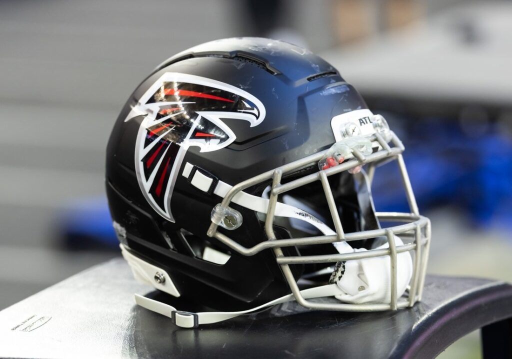 Falcons helmet