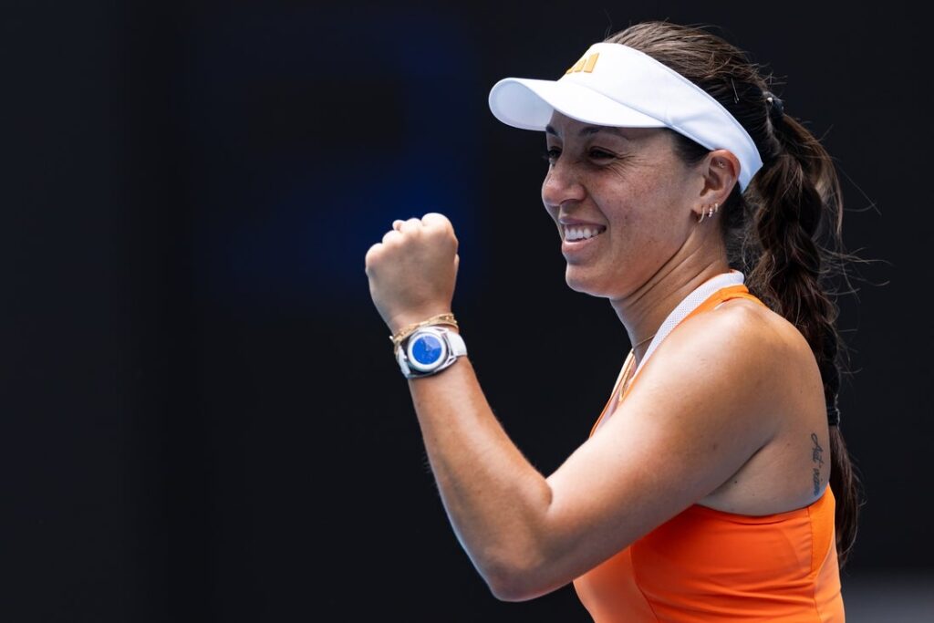 jessica pegula celebrate