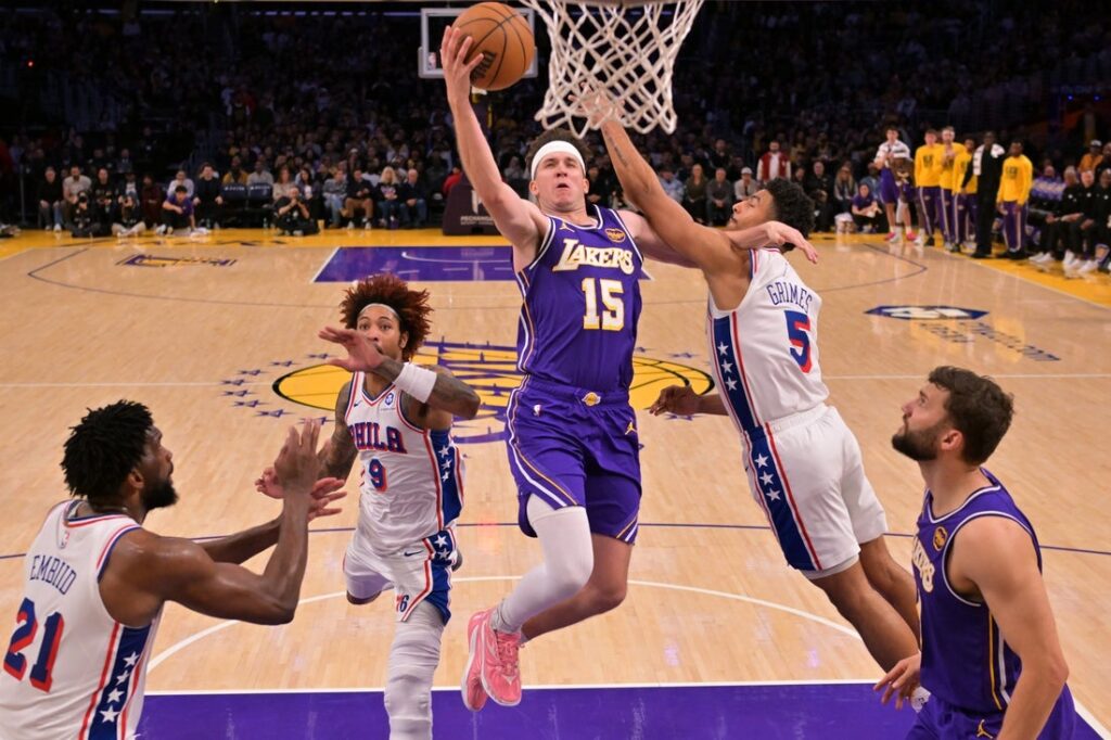 lakers, 76ers