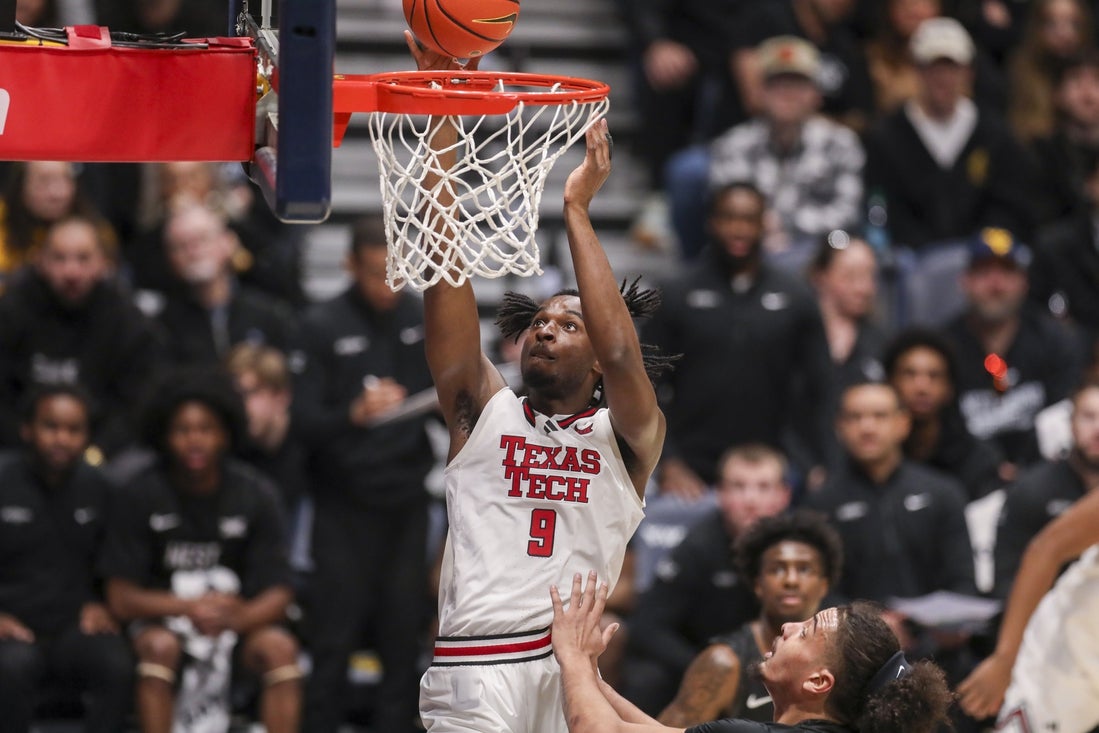 Toppins Field JT Toppin, No. 13 Texas Tech scoot past West Virginia - Field Level ...