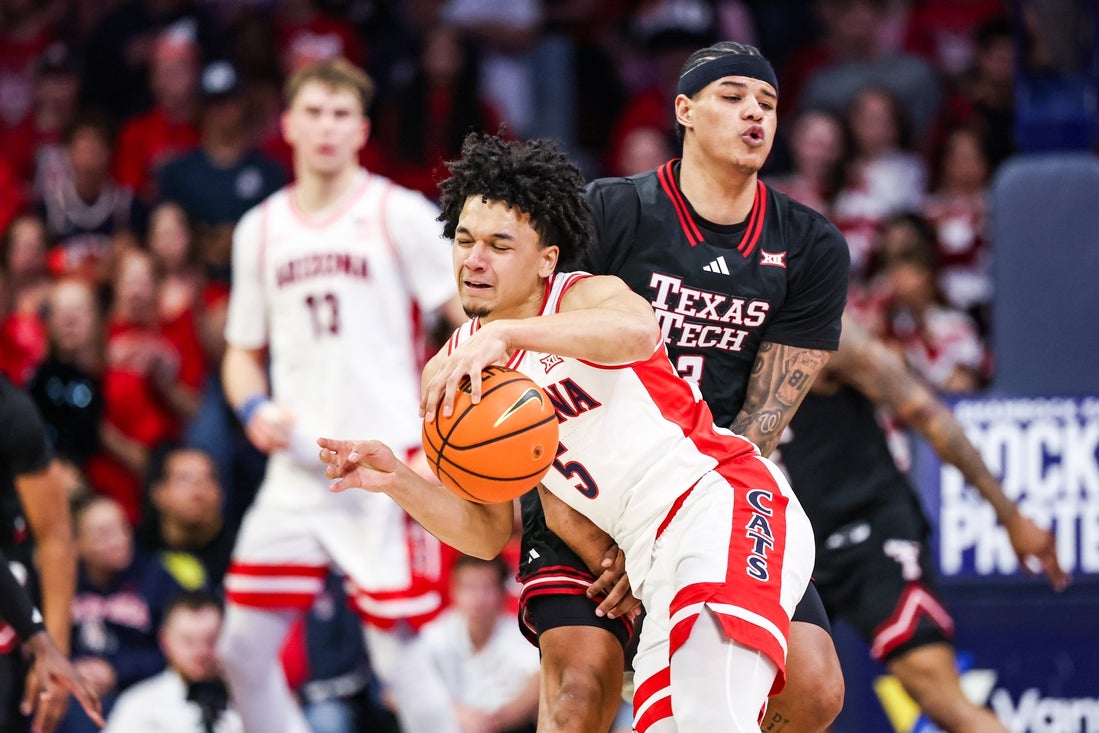 Toppins Field JT Toppin, No. 16 Texas Tech outlast No. 1 Arizona in OT - Field Level ...