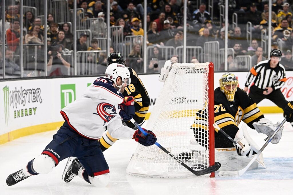 Blue Jackets, Bruins