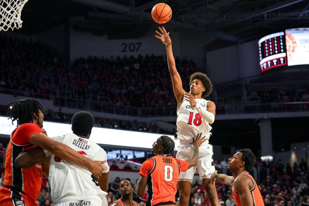 Oklahoma State, Cincinnati, basketball