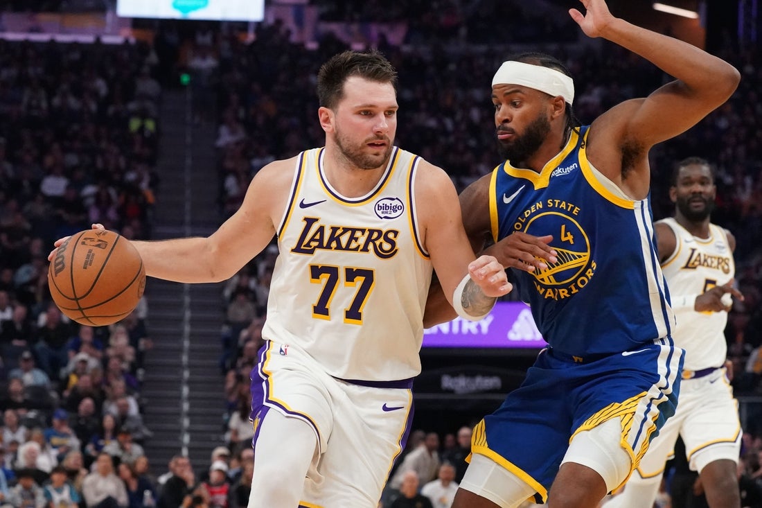 Luka Doncic has happy birthday as Lakers crush Warriors - Field Level ...