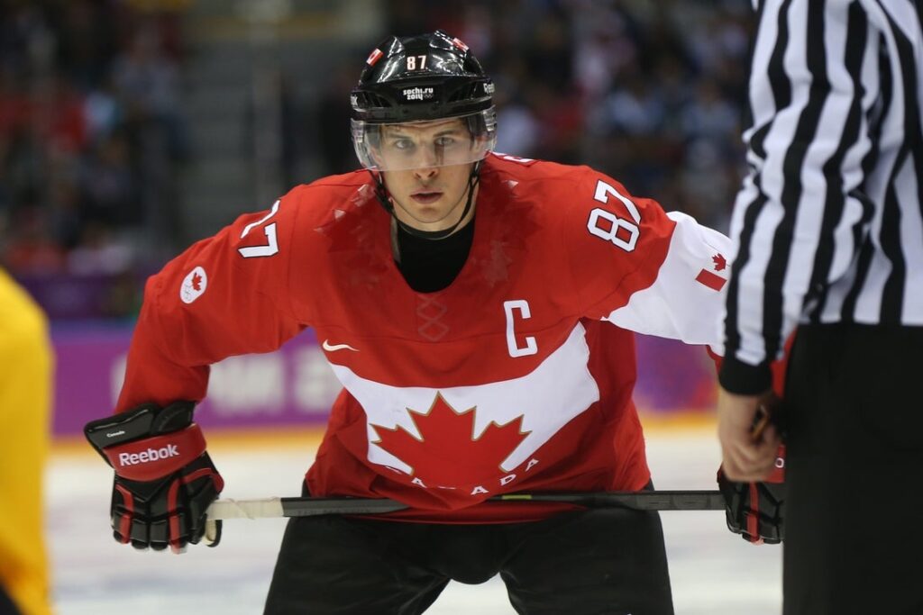 sidney crosby, olympics