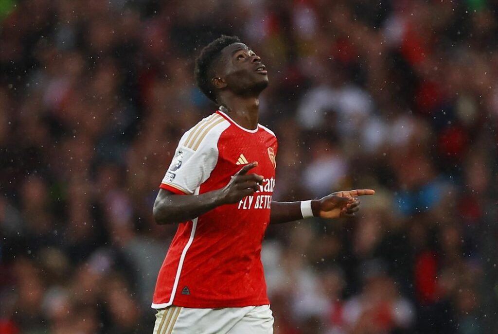 Arsenal, Bukayo Saka
