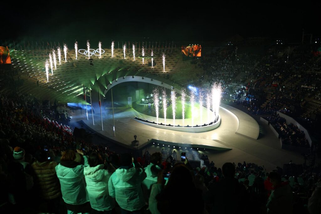 Milan, Italy, Winter Olympics, closing ceremony