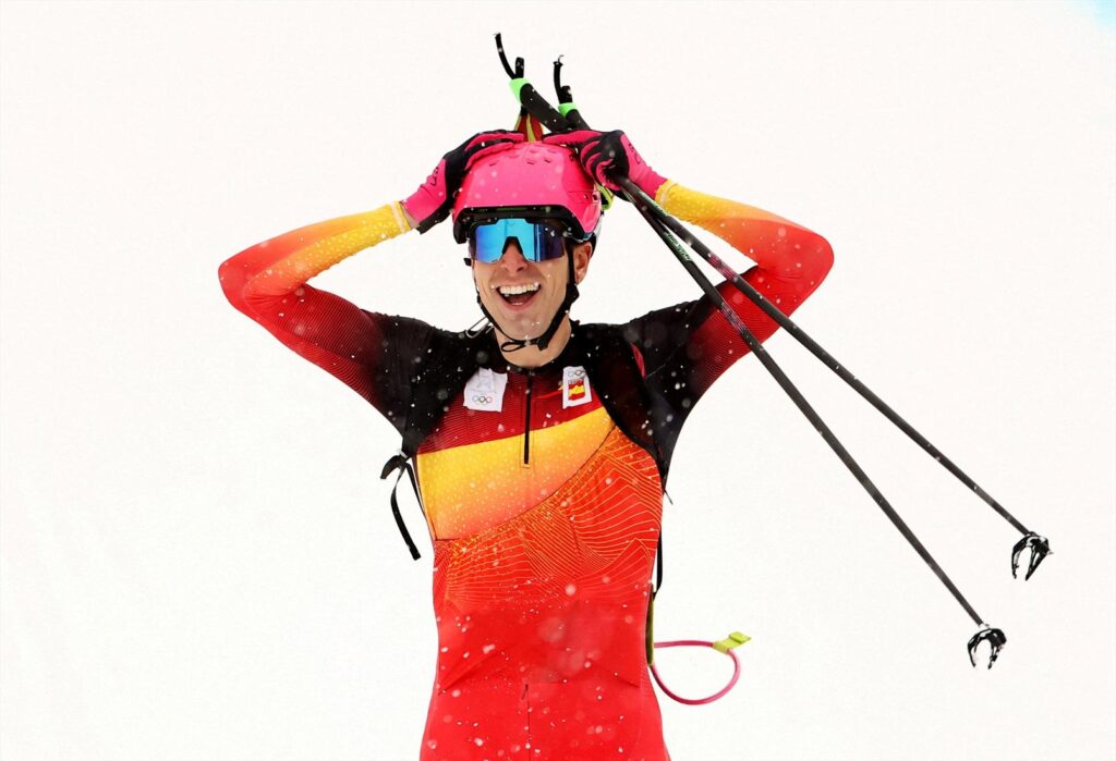 milan cortina, olympics, ski mountaineering, skimo, oriol cardona coll