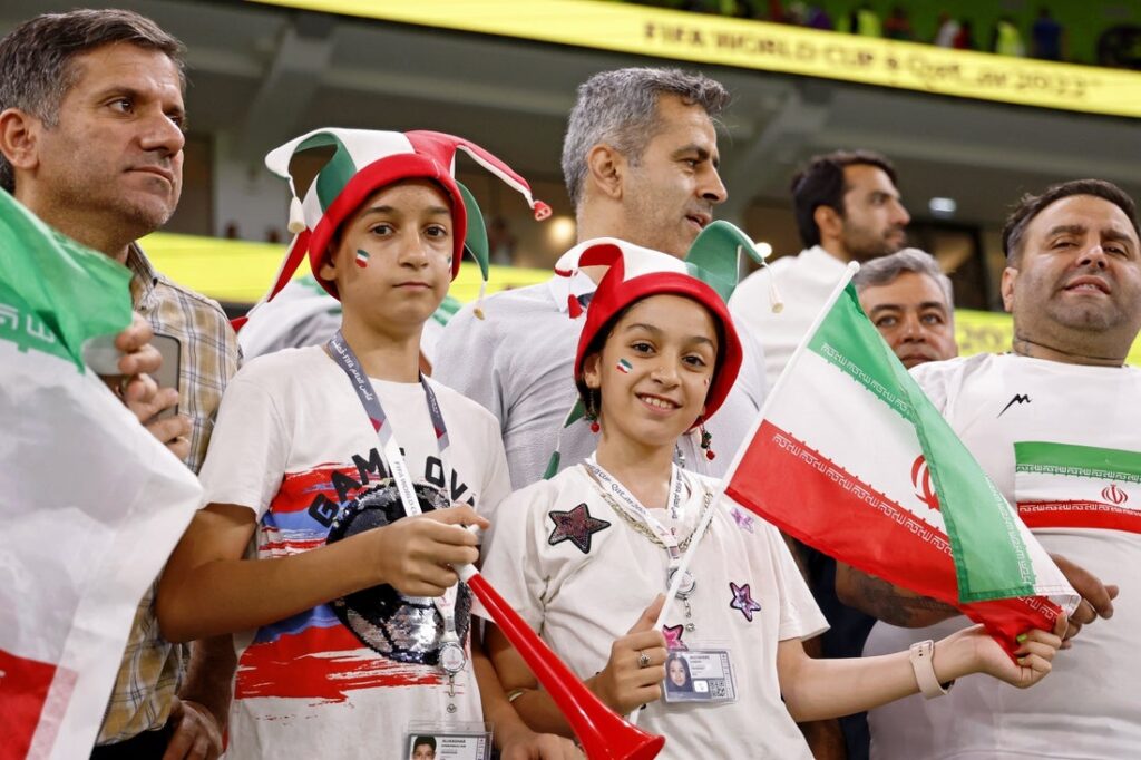 Iran soccer fans