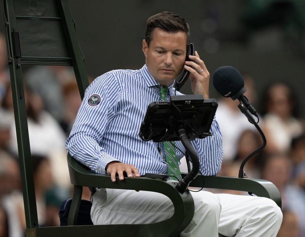 wimbledon chair umpire