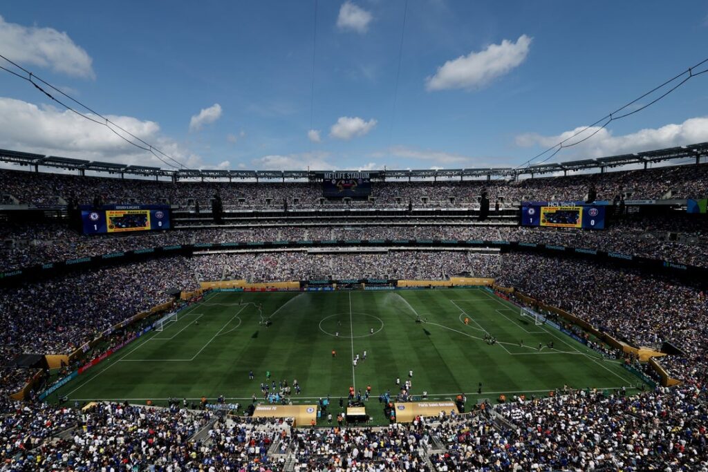 East Rutherford general view soccer