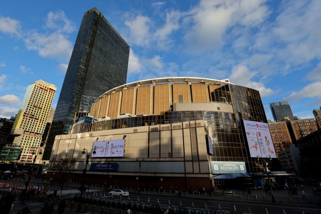 madison square garden general view