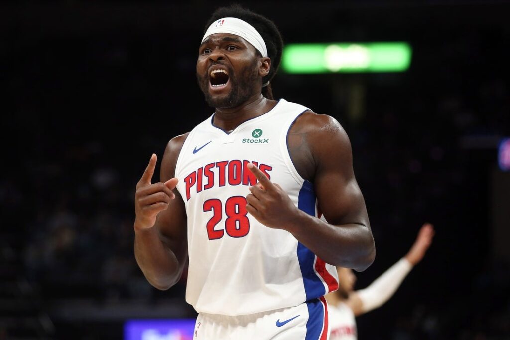 isaiah stewart pistons react