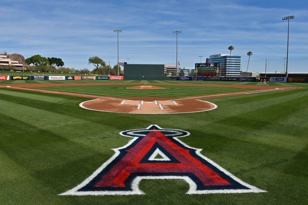 general view angel stadium