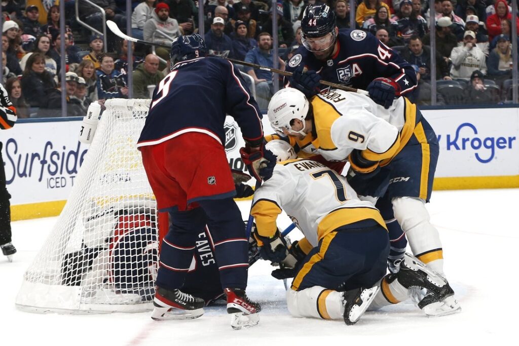 Blue Jackets, Predators