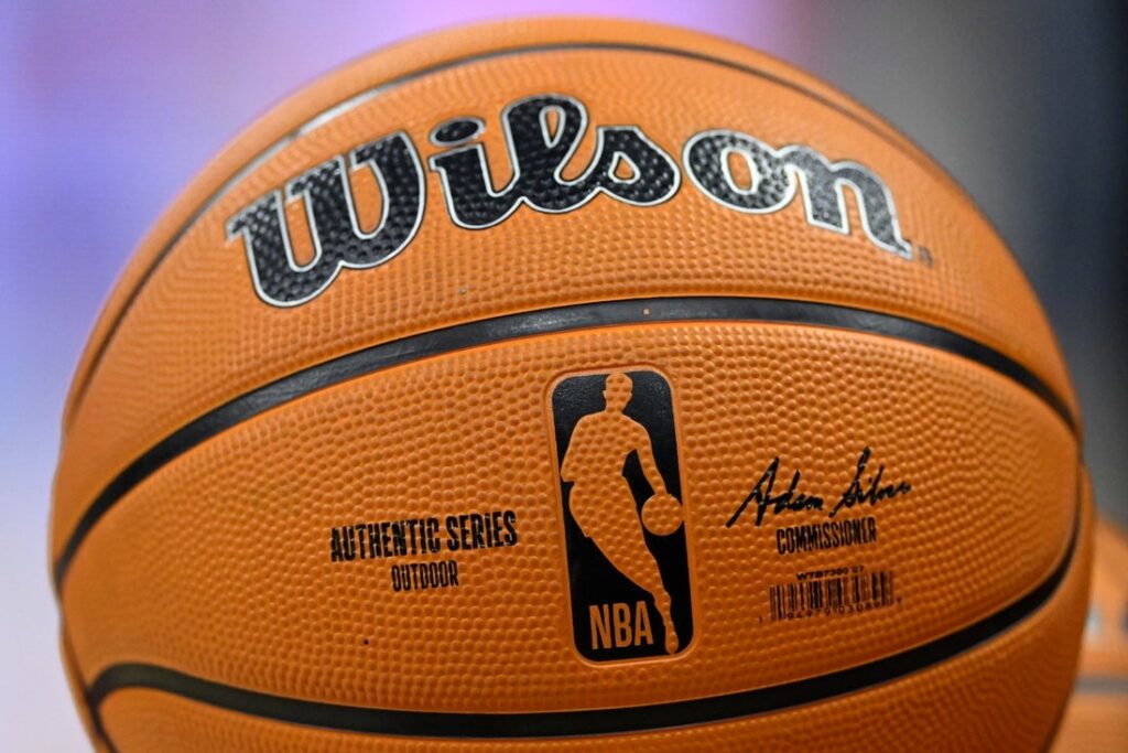 nba basketballs general view