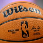 nba basketballs general view