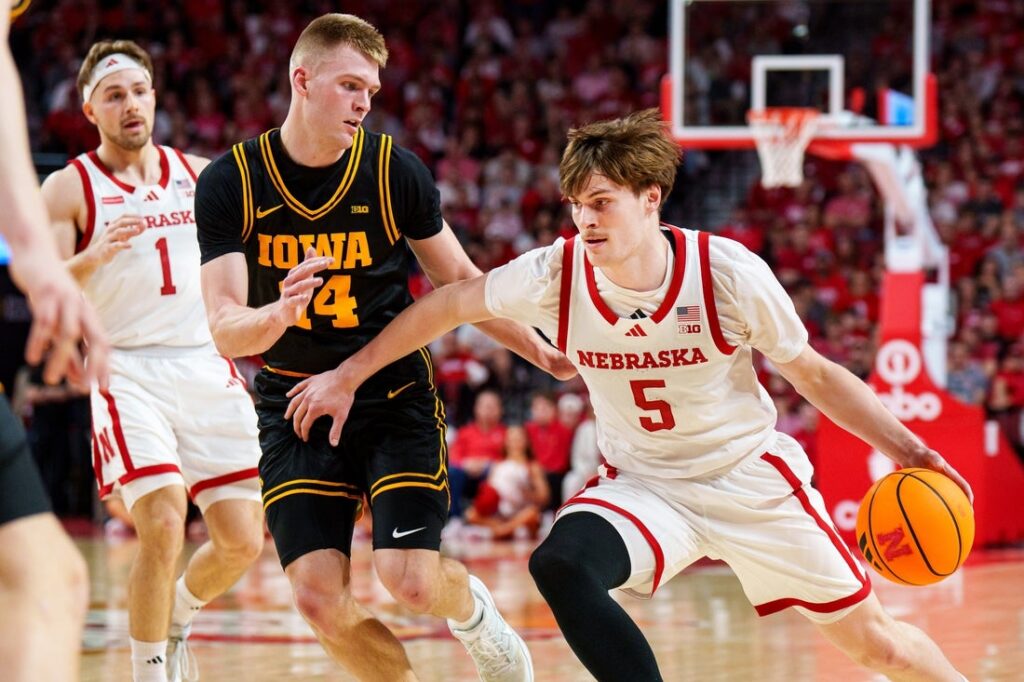 No. 9 Nebraska ties program record for wins with OT triumph over Iowa