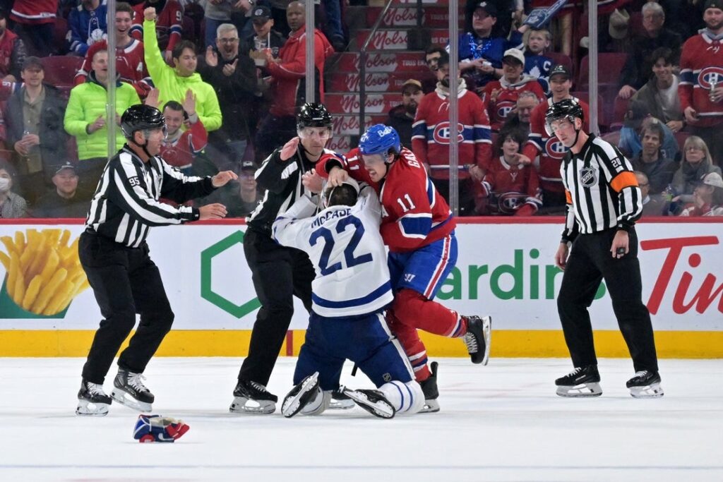 Maple Leafs, Canadiens