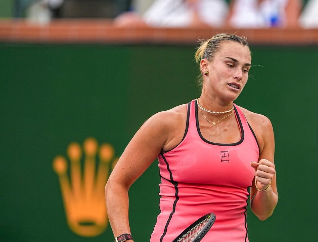 Aryna Sabalenka point