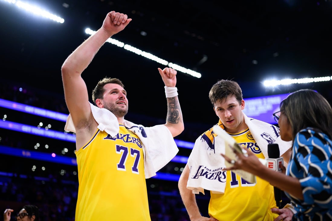 NBA roundup: Lakers top Nuggets on Luka Doncic's last-second OT winner ...