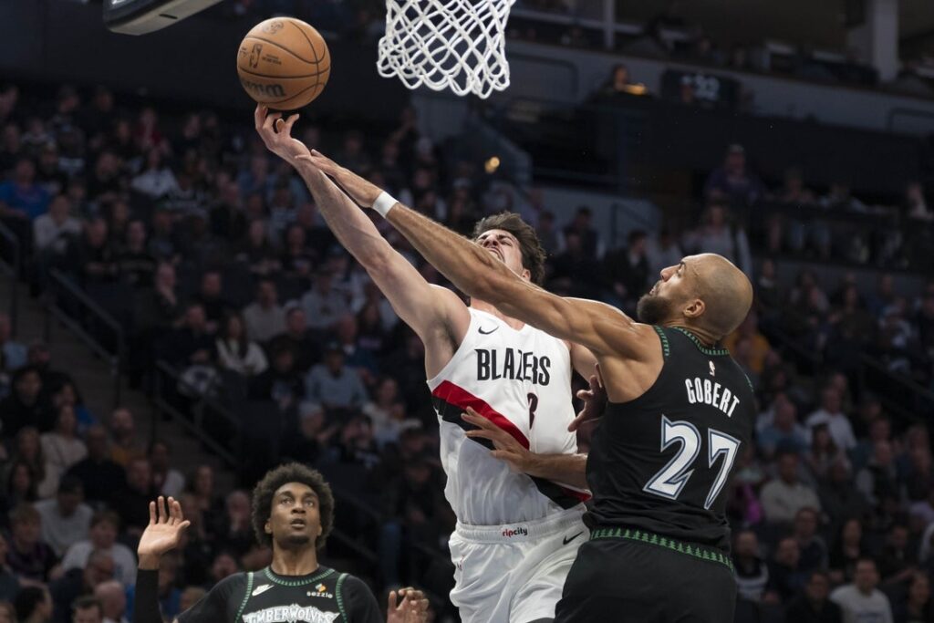 timberwolves, trail blazers